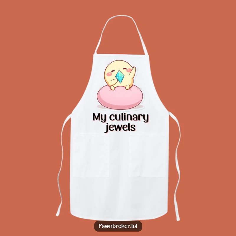 Funny Creature Treasure Apron - Cook with Gems and Giggles