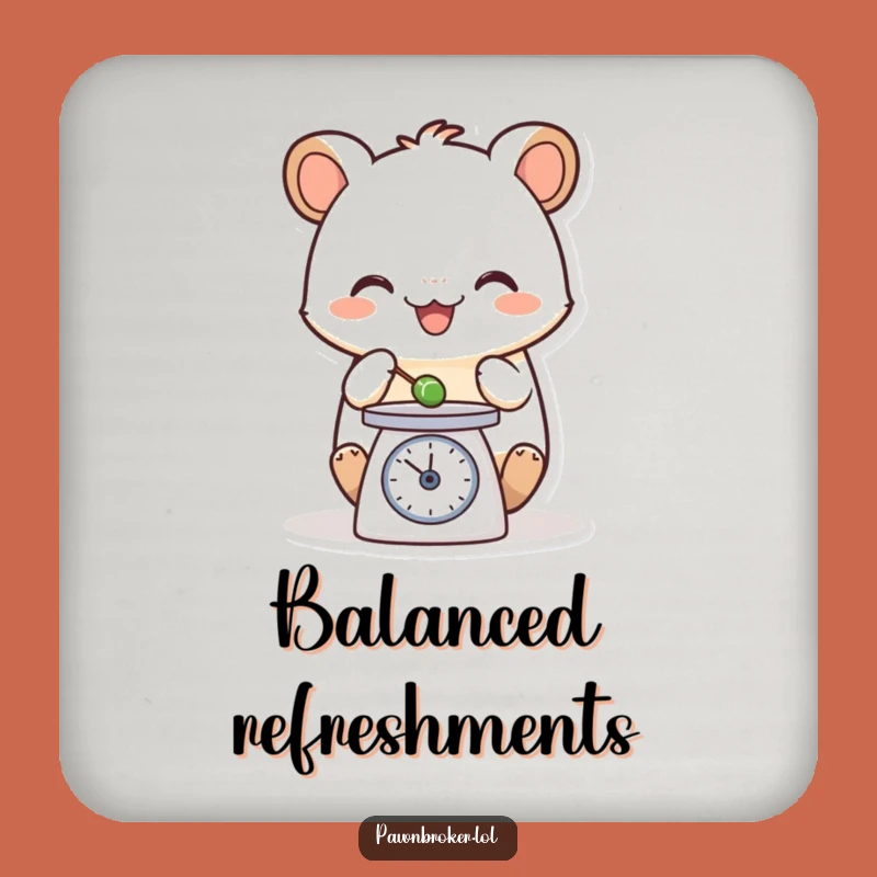 Funny Creature Scale Coasters - Protect Tables with Balanced Humor