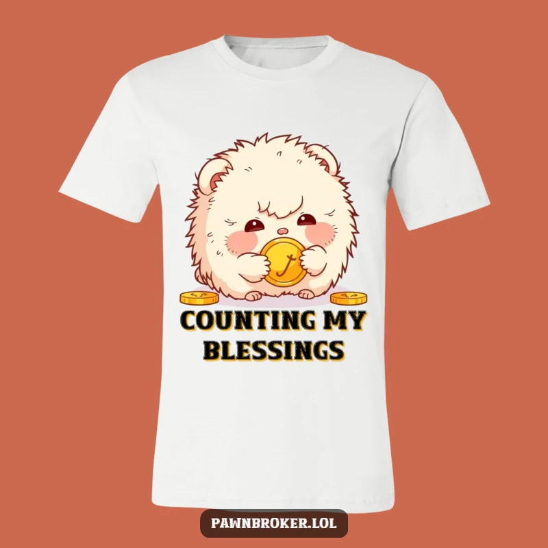 Funny Creature Coin Tee - Wear Your Fascination with Humor