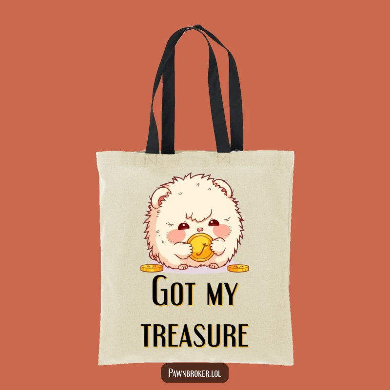 Funny Creature Coin Tote - Carry Your Treasures & Laughs